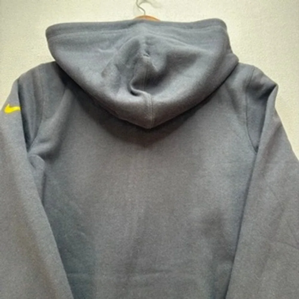 Pittsburgh Steelers Nike Full Zip Hoodie Slim Small Black Yellow Logo NFL Active
